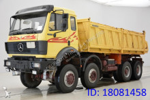 Mercedes three-way side tipper truck
