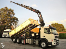 Volvo three-way side tipper truck
