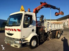 Renault three-way side tipper truck