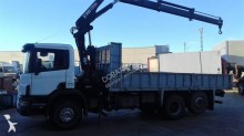 camión caja abierta teleros Scania