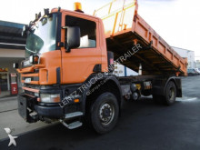 used three-way side tipper truck
