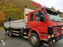 camión caja abierta Scania