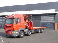 Scania flatbed truck