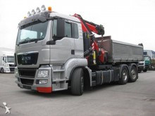 MAN flatbed truck