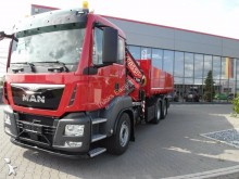 MAN flatbed truck