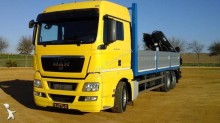 MAN flatbed truck