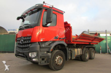 Mercedes three-way side tipper truck