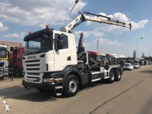camión caja abierta Scania