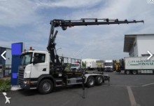 camión caja abierta Scania