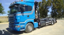 camión caja abierta Scania