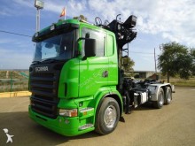 camión caja abierta Scania