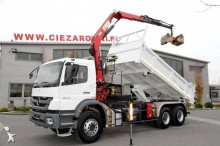 used three-way side tipper truck