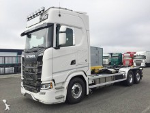 used hook lift truck
