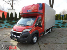 Peugeot BOXER PLANDEKA 10 PALET KLIMA WEBASTO TEMPOMAT ADBLUE, EURO6, AS truck
