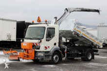 DAF LF 55.220 / CRANE STERN STL/2 SIDED TIPPER/ PLOW truck