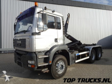 MAN 26.363 steel, AJK 20t. Haakarm 6 mtr containers, Hooklift, Abrolkipper, Manuel
