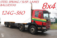 camion Scania 124G-360 - - STEEL SPRING / BALLIESTAS / LAMES - MANUAL 3+3 - NICE CONDITION