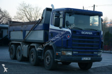 ciężarówka Scania 124 420 / 8x4 kipper / leaf susp / good condition / 18000kg load