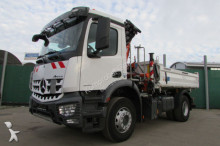 Mercedes three-way side tipper truck