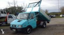 Iveco three-way side tipper truck