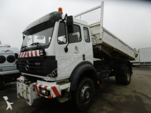 Mercedes three-way side tipper truck