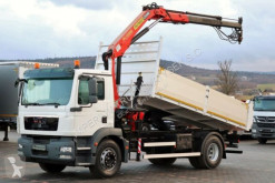 MAN flatbed truck