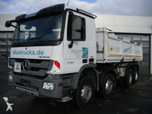 Mercedes three-way side tipper truck