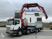 Scania P114 380 8x2 HMF 2820 mit Jib + Seilwinde LBW LKW