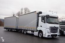 vrachtwagen onbekend MERCEDES-BENZ - ACTROS / 2545 / E 6 / ZESTAW 120 M3 / GIGA SPACE + remorque
