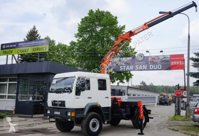 Voir les photos Camion MAN 18.224 4x4 DoKa ATLAS 85.1 Kran