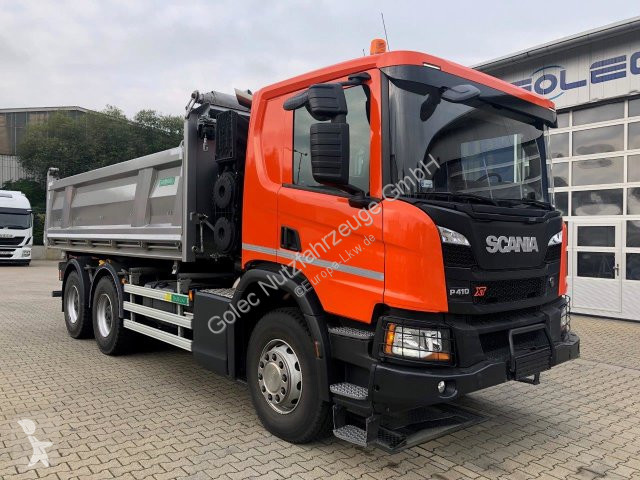 Voir les photos Camion Scania P410 6x4 EURO6 DSK mit Bordmatik DEMO TOP!