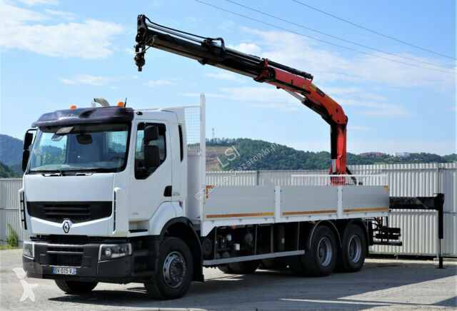 Voir les photos Camion Renault Premium 410 DXI Pritsche 7,20m+Kran *6x4*