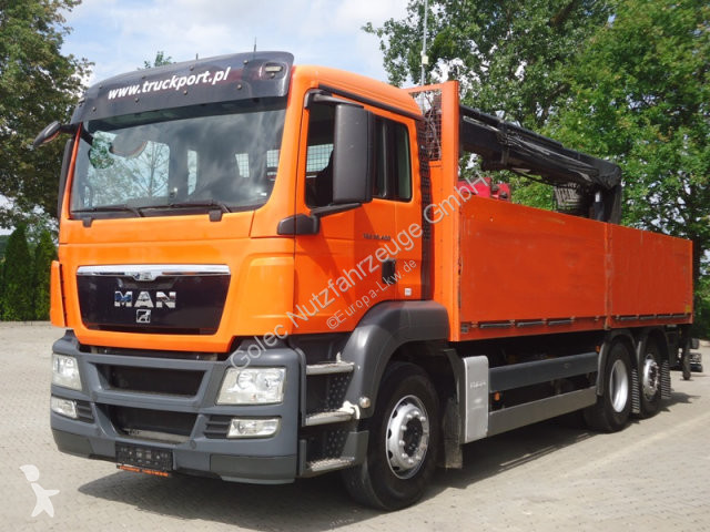 Voir les photos Camion MAN 26.400 6x2 Pritsche Kran HIAB 166K PRO