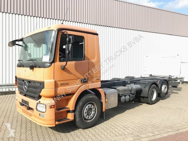 Voir les photos Camion Mercedes 2532 L 6x2 2532 L 6x2, Retarder, Lenk-/Liftachse, LBW MBB