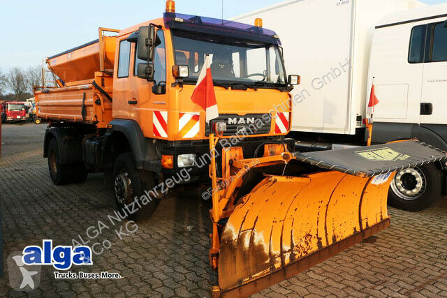 Voir les photos Camion MAN 18.280 LE BB, Salzstreuer 5m³, Schneeräumschild