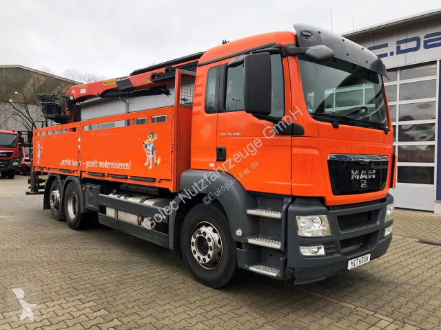 Voir les photos Camion MAN TGS 26.400 6x2 Pritsche Kran Palfinger PK 21001L