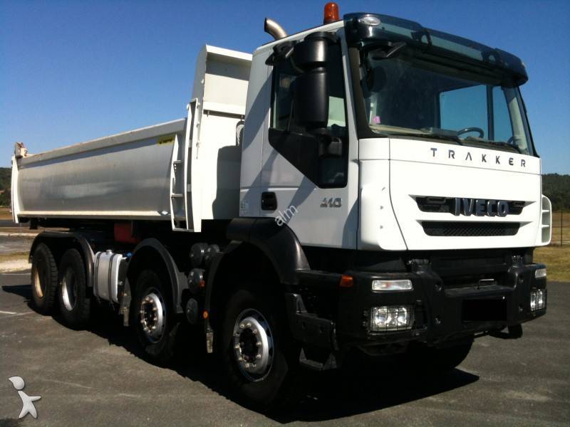 Camion Iveco Bi Benne Marrel Trakker 340 T 41 8x4 Occasion N592854