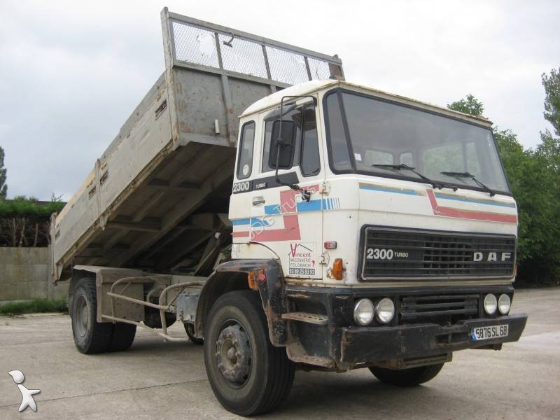 Used DAF 2300 tipper truck 4x2 Euro 0 n°1396180 Used DAF 2300 tipper truck 4x2 Euro 0 n°1396180
