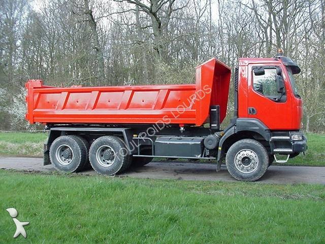 Camion Renault Bi-benne Kerax 400 6x4 Gazoil Euro 2 Occasion - N°1520678