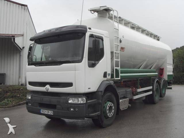 卡车 renault 油罐车, 油罐车 粉末状物品 renault 340 二手 - 440523