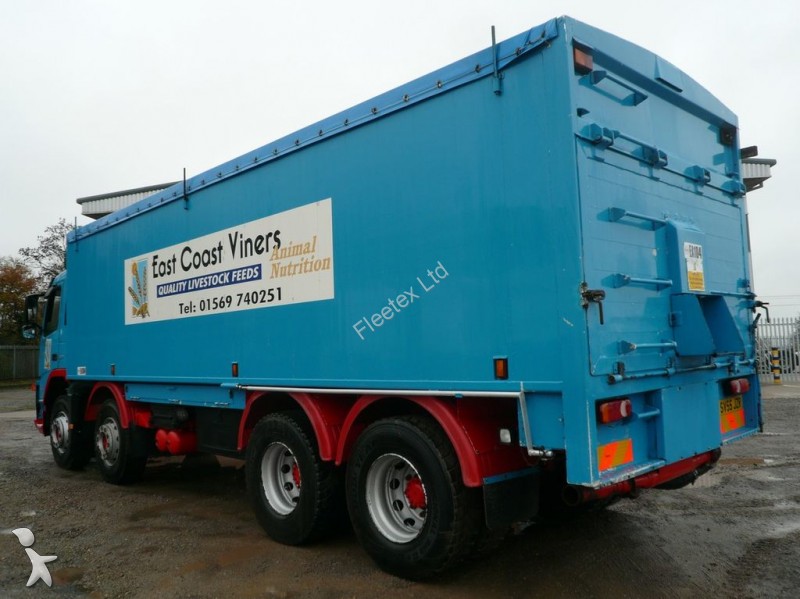 Used Volvo tipper truck FM12 ALUMINIUM BULK TIPPER/BLOWER 2005 SV55 JZR 8x4 Euro 3 n°1860343