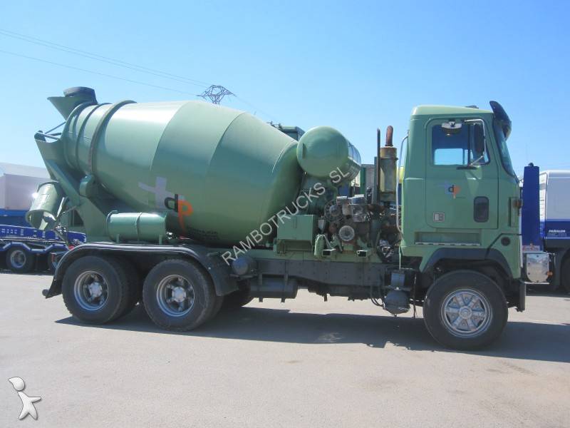 Used Mack MH 613 concrete mixer + pump truck concrete truck 169 6x4