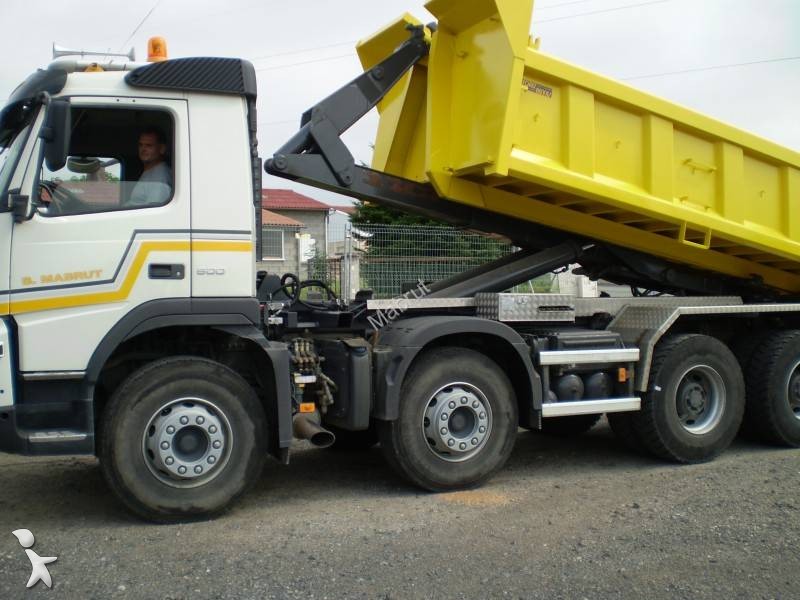 Camion Volvo Bi Benne Fmx 500 8x4 Euro 5 Occasionmasculinsingulier N°830407 6623