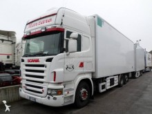 ciężarówka z przyczepą chłodnia z regulowaną temperaturą Scania