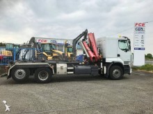 camion remorque multibenne accidenté
