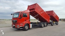 camion remorque benne céréalière MAN