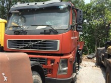 Volvo heavy equipment transport trailer truck