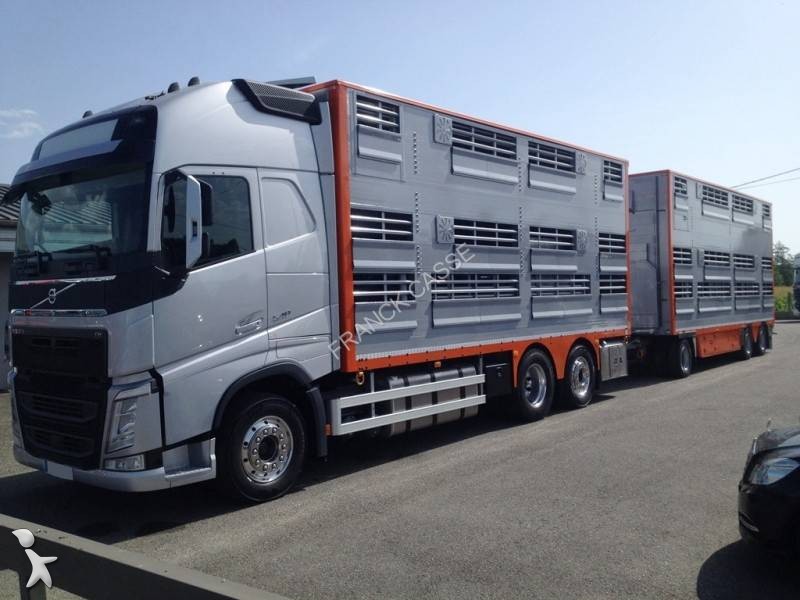 Camion En Tôle Avec Remorque Saint Mihiel Fils – Jouet Ancien – État Rare Peu Joué