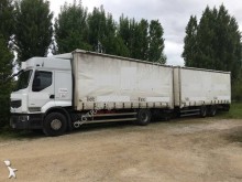 ciężarówka z przyczepą firanka Renault