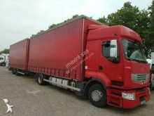 ciężarówka z przyczepą firanka Renault